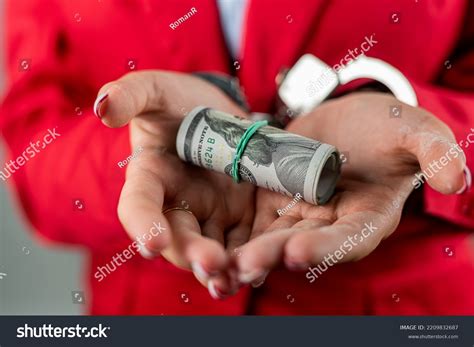 Arrested Girl Hands Handcuffs Huge Amount Stock Photo 2209832687 | Shutterstock