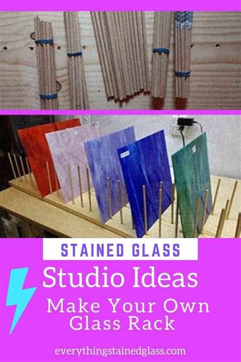 Stained Glass Studio Spaces and Cheap Tool Ideas | Stained glass studio, Stained glass crafts ...