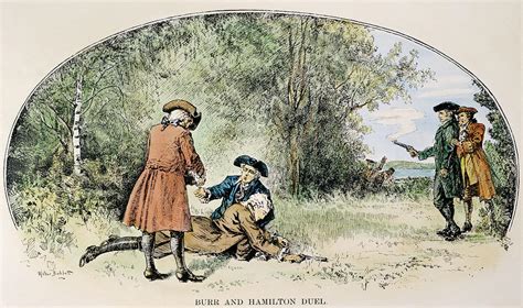 Hamilton-burr Duel, 1804 Drawing by Granger - Pixels