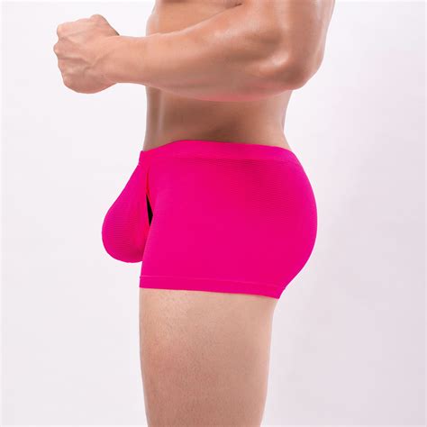 Rigardu mens underwear Mens Flat Slim Breathable Underwear Pants Fashionable Sports Casual ...