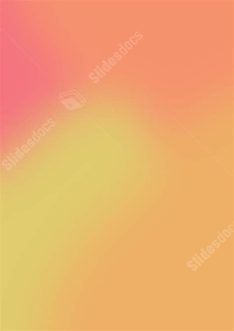 Gradient Of Yellow And Orange Page Border Background Word Template And ...