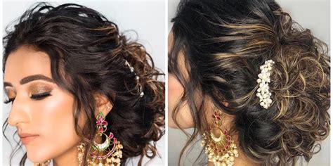 Wedding Reception Hairstyles Trending In Indian Weddings | WedMeGood