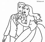 Dibujo de Marido Y mujer Para Colorear  Dibujosnet sketch template