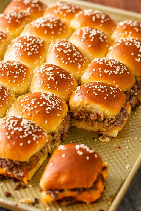 Easy Slider Recipes, Ground Beef Recipes Easy, Beef Recipes For Dinner, Barbecue Recipes ...