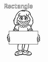 Rectangle Shapes Coloring Pages  Free Printable sketch template