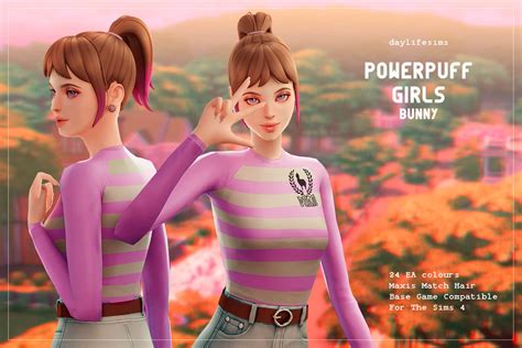 Sims 4 powerpuff girls bunny | The Sims Book