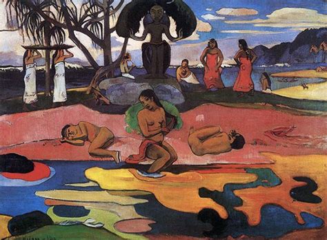 The Day of the God (1894) - Paul Gauguin | Gauguin, Paul gauguin, Postimpressionnisme