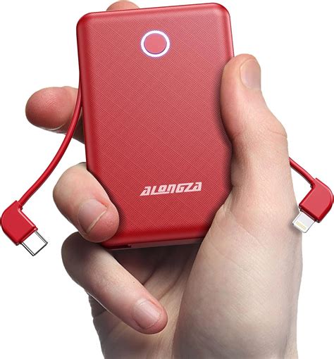 Amazon.com: CABALAY Mini Card-sized Power Bank, 6000mAh Ultra Slim ...