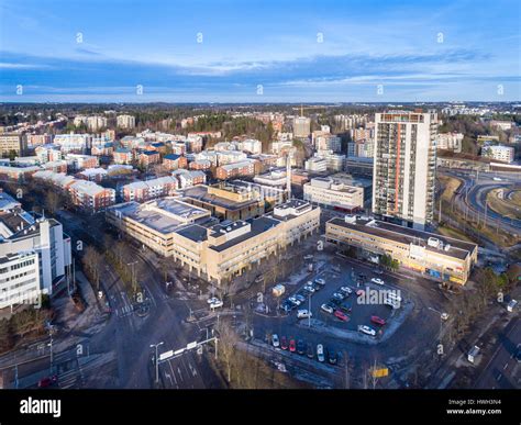 Luftaufnahme der Stadt Espoo, Finnland Stockfotografie - Alamy