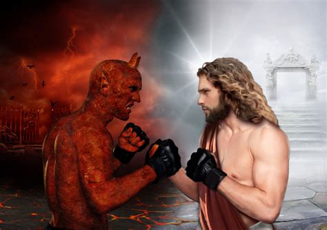 🔥 [40+] Jesus vs Satan Wallpapers | WallpaperSafari