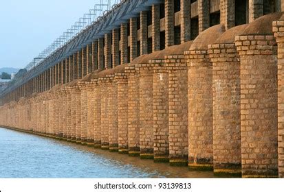 Historic Prakasam Barrage Bridge India Stock Photo 93139813 | Shutterstock