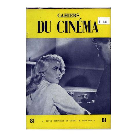 CAHIERS DU CINEMA Magazine N°81