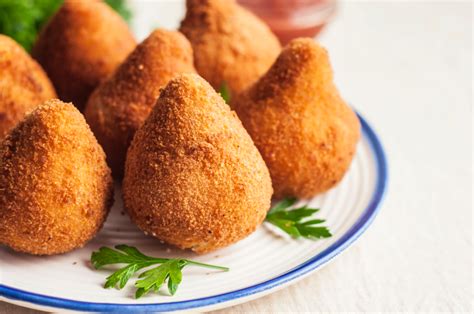 Coxinha - Brazilian Street Food | Recipe | Chicken croquettes, Food, Brazilian chicken