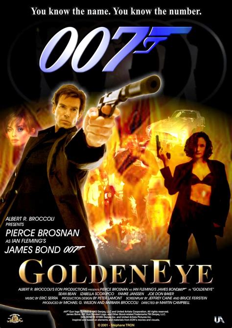 'GoldenEye' - Poster 1 | James bond, Martin campbell, Joe don baker