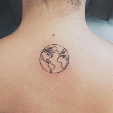 Globe Tattoo Ideas | POPSUGAR Smart Living 21 Tattoo, Shape Tattoo ...