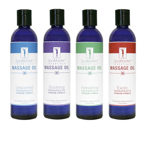 Variety Aromatherapy Massage Oils - 4 Pack - Walmart.com