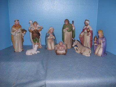 Vintage Homco Home Interiors Nativity Set 10pc #5418 | #91729713