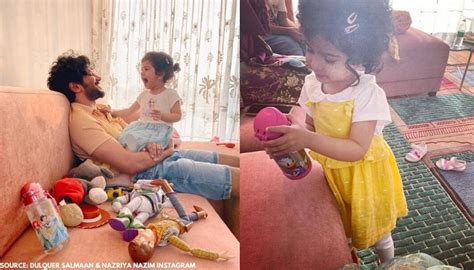 Dulquer Salmaan paints for his daughter, photo goes viral - Malayalam News - IndiaGlitz.com