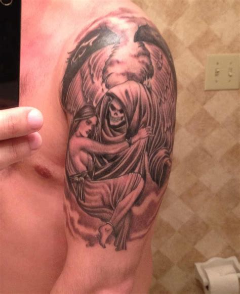 Lady Grim Reaper Tattoo