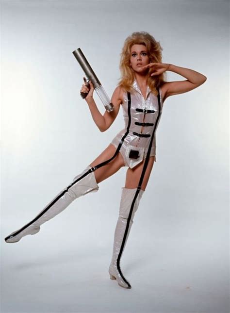 Behind the Scenes Photos Show Off the Flick’s Costumes From ‘Barbarella ...