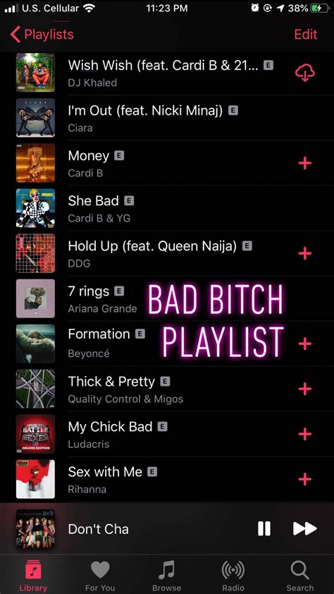 BAD B!TCH PLAYLIST @Nakiyajustice - #musicsongs | Summer songs playlist, Music playlist, Songs