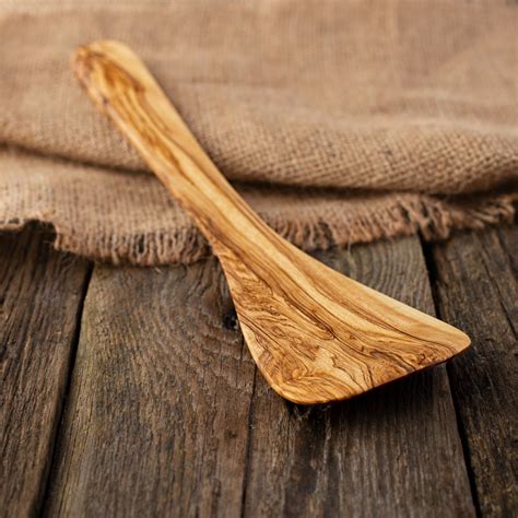 Personalized Olive Wood Spatulas (Set of 2) - Forest Decor