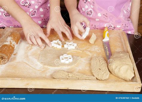 Making cookies stock photo. Image of cookie, making, biscuit - 47638768