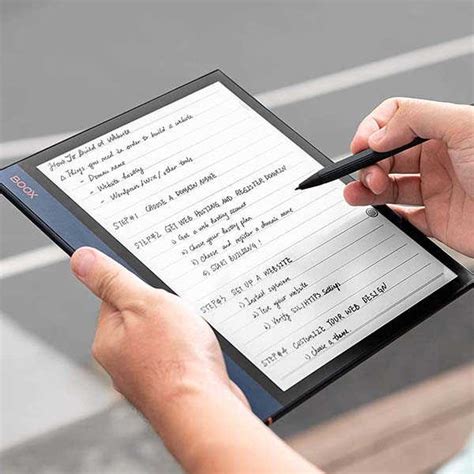 BOOX Note Air 10.3″ E-Ink Android Tablet with G-Sensor | LaptrinhX / News