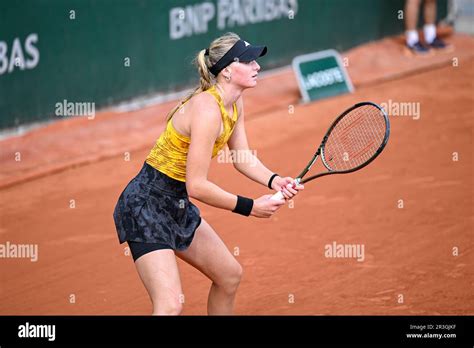 Paris, France. 23rd May, 2023. Ashlyn Krueger of USA during the French ...