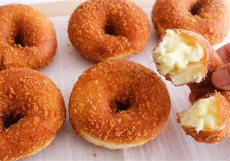 Crispy and Creamy! Best Homemade Yogurt Donuts Recipe | Easy without ...