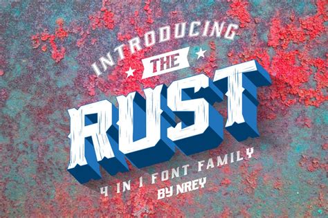 Rust Font - fontforlife.com