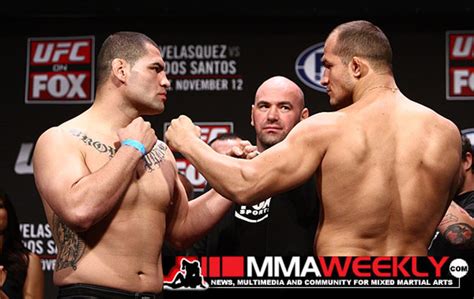 Junior dos Santos vs. Cain Velasquez Not Likely to Land at UFC 152 ...