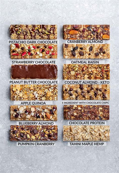 12 Healthy Homemade Granola Bars | Life Made Sweeter