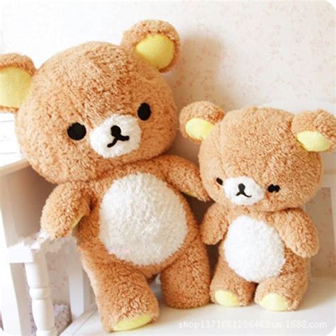 Japan Official Giant Rilakkuma Bear Plush Toys | Bear plush toy, Kawaii ...