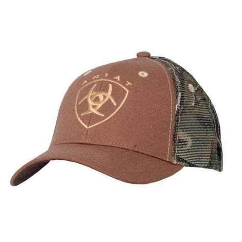 Ariat Camo Mesh Cap | Mesh cap, Ariat, Panel hat