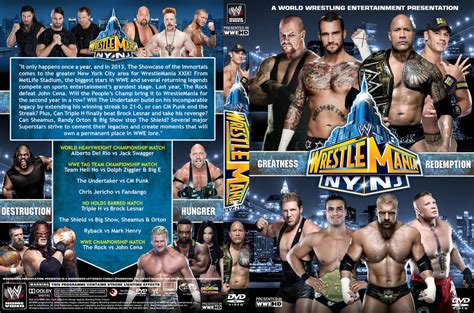 WWE WrestleMania 29 DVD Cover V2 by Chirantha on DeviantArt