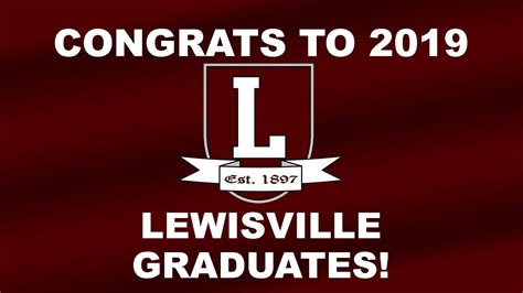 Lewisville HS Graduation 2019 - YouTube