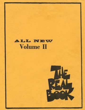 Real Book Volume 2 C : Free Download, Borrow, and Streaming : Internet Archive