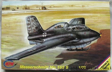 MPM 1/72 Messerschmitt Me-163 S Two Seat Trainer, 72072