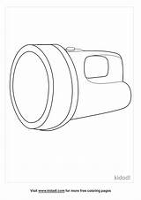 Flashlight Coloring Pages  Home sketch template