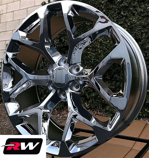 GM Accessory CK156 Replica 22 inch Chrome Snowflake wheels