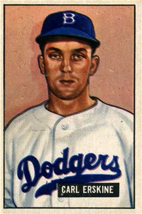 1951 Bowman Carl Erskine #260 Baseball - VCP Price Guide