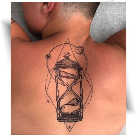 Tatouage temporaire sablier | Tattoo éphémère le temps Mikiti