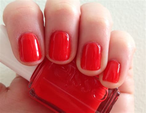 I’m all about red nails at the moment. Even though all around me the ...