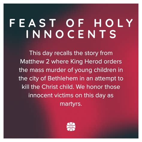 Feast of the Holy Innocents - Lutheran Campus Ministry in Madison