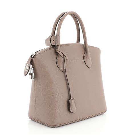 Louis Vuitton Haute Maroquinerie Lockit Handbag Leather PM Neutral 4571713