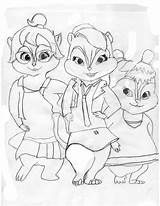 Free Printable Chipettes Coloring Pages For Kids sketch template