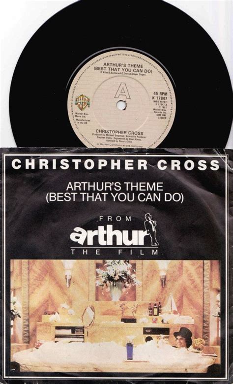 CHRISTOPHER CROSS Arthur's Theme 1981 Uk Issue 7 45 | Etsy