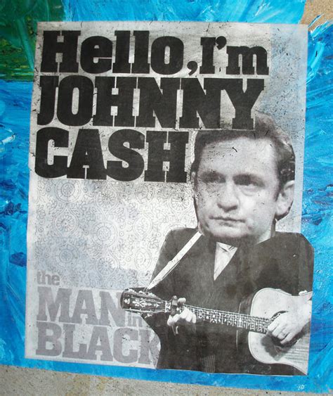 Johnny Cash Poster by 2canart on DeviantArt