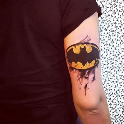 Batman Logo Tattoo Designs